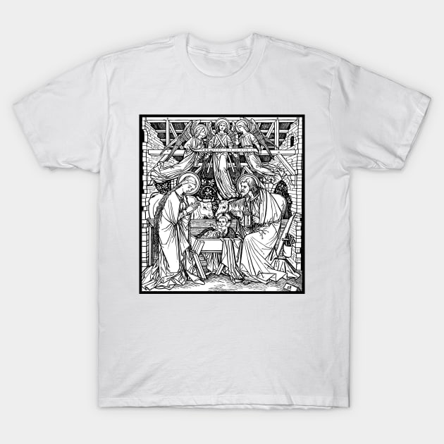 Christmas 03 - The Stable T-Shirt by DeoGratias